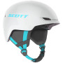 Kinder Skihelm Scott Keeper 2 (2023) weiß/blau pearl white/breeze blue