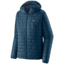 Herrenjacke Patagonia Nano Puff Hoody dunkelblau Lagom Blue
