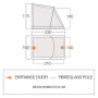 Anbau fürs Vorzelt Vango Tall Annex Elements Shield - Balletto