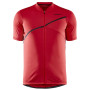 Herren Radtrikot Craft Core Endur Logo 2022 rot Brighttred