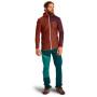 Herren Funktions-Sweatshirt Ortovox Fleece Light Grid Hooded Jkt M