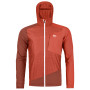 Herrenjacke Ortovox Windbreaker Jacket M rot cengia rossa