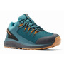 Herrenschuhe Columbia Trailstorm Waterproof blau/orange DarkSeasPersimmon