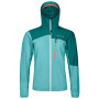 Damenjacke Ortovox Civetta Jacket W's blau Ice Waterfall