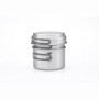 Geschirrset Keith Titanium Titanium pot and Pan Cook Set 3-Piece