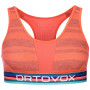Sport-BH Ortovox 185 Rock'N'Wool Sport Top orange Coral