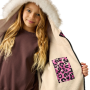 Kinder-Regenmantel Regatta Junior Waterproof Changing Robe Pro Pink