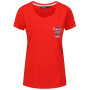 Damen-T-Shirt Regatta Filandra III CL rot FieryRed
