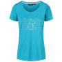 Damen-T-Shirt Regatta Filandra III CL hellblau Azureblue