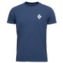Herren T-Shirt Black Diamond M SS EQUIPMNT FOR ALPINIST TEE blau Ink Blue