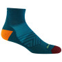 Herrensocken Darn Tough M Run 1/4 Ultra-Lightweight With Cushion blau/orange dark teal