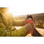 Edelstahlflasche Klean Kanteen Wide w/Wide Loop Cap - brushed stainless 1182 ml