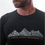Herren-T-Shirt Sensor Merino DF Adventure