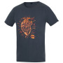 Herren-T-Shirt Direct Alpine Flash schwarz/orange Anthracite(Heart)