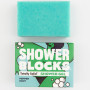 Duschgel Shower Blocks Solid Shower Gel - Pepper Mint grün