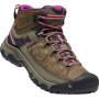 Damenschuhe Keen Targhee III MID WP W braun Weiss/Boysenberry