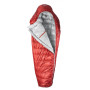 Daunenschlafsack Patizon DPRO 590 S (156-170 cm) rot/silber Red/silver