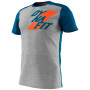 Herren T-Shirt Dynafit Transalper Light M S/S Tee grau/blau Nimbus Melange