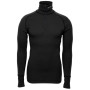 Rollkragenpullover Brynje of Norway Arctic Double Zip-polo schwarz Black