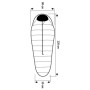 Daunenschlafsack Trimm Nord 500