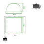 Partyzelt Coleman Air Shelter M
