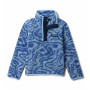 Kinder-Sweatshirt Columbia Helvetia™ II Printed Half Snap Fleece Mountain Blue T blau Mountain Blue T