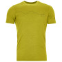 Herren-Funktionsshirt Ortovox 120 Tec Mountain T-Shirt M hellgrün Dirty Daisy