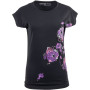 Damen-T-Shirt Alpine Pro Popa schwarz