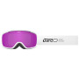 Skibrille Giro Buster White Stacked-Amber Pink