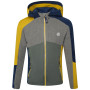 Kinder-Funktions-Sweatshirt Dare 2b Hero Core Stretch gelb/grün AntMoss/Agav