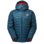 Damen Daunenjacke Mountain Equipment Baltoro Wmns Jacket dunkelgrün Majolica Blue