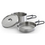 Geschirrset Campingaz Accy Stainless Steel Trekking Kit