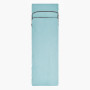 Schlafsackeinlage Sea to Summit Comfort Blend Liner Rectangular w/ Pillow Sleeve hellblau Aqua Sea Blue