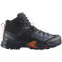 Herrenschuhe Salomon X Ultra Alpine Mid Gore-Tex dunkelblau Blue Nights / Black / Red Orange