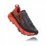 Herren Laufschuhe Hoka Evo Mafate 2 schwarz/orange Black/PoppyRed