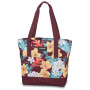 Tasche Dakine Classic tote 18l türkis/weinfarbe Full Bloom