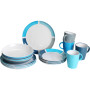 Geschirrset Brunner Aquarius Lunch Box blau/weiß