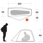 Wanderzelt Ferrino Blow 1
