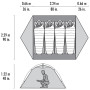 Wanderzelt MSR Elixir 4 Tent