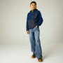 Kinder-Sweatshirt Regatta Munro Hybrid Jacket AviBlueNavy