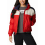 Damenjacke Columbia Pike Lake™ Cropped Jkt rot/blau BoldOrangeChalkNocturnal