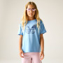Kinder-T-Shirt Regatta Aria Washed Denim