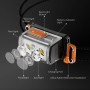 Stirnlampe Flextail TINY Helio 600Z