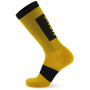 Socken Mons Royale Atlas Merino Snow Sock gelb/schwarz Turmeric