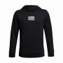 Kinder-Sweatshirt Under Armour Armour Flc Retro Grphc HD schwarz Black