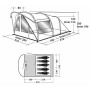 Zelt-Set Easy Camp Hurricane 500