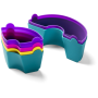 Backform Omnia 6 Pack Silicone Moulds Maxi