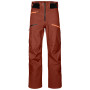 Herrenhose Ortovox 3L Deep Shell Pants rot ClayOrange