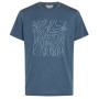 Größe: L / Farbe: blau/grau