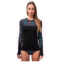 Damen-T-Shirt Sensor Merino Impress, dl.rukáv